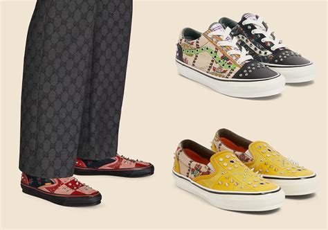 slip on gucci vans|gucci vans vault.